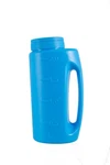 Handheld Salt Melt Spreader Seed Fertilizer Garden Shaker, Blue, 2 Liter-superio. Fixed Price $14.49.