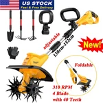 Cordless Garden Tiller Cultivator Soil Farm For Dewalt 20V Battery Us. Fixed Price $99.99.