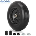 13 X 4.00-6 Flat Free Solid Tire & For Wheelbarrow, Garden Wagon Cart. Fixed Price $26.99.