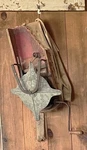 Antique Cyclone Hand Seeder Sower Primitive Farm Tool Iron Gear Urbana In. Fixed Price $54.99.