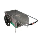 Tipke Foldit 2200 Foldable Heavy Duty Garden Cart Green Metal Plastic. Fixed Price $307.00.