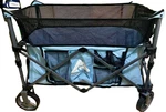 Ozark Trail Quad-folding Wagon With Telescoping Handle Blue Pickup Only. Fixed Price $50.00.