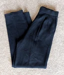 Vtg 1980'S John Basics Pants Womens 10 Black Santana Knit High Waisted Nwt. Fixed Price $69.95.