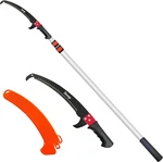 Extendable 5-13FT Tree Trimmer Pole Saw With Double Hook Blade & Pruning Shears. Fixed Price $144.99.