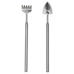 Esschert Design GT163 Telescoping Terrarium Rake And Trowel Tool Set, Siler. Fixed Price $21.97.
