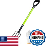 Horijunke Fork, 4-TINES PITCHFORKS,45-INCH Gardening,fiberg. Fixed Price $56.48.