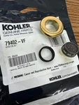 Kohler 79402-VF Aerator Kit, Genuine Oem Part, Polished Brass, New, Open Package. Fixed Price $31.00.