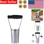 Automatic Bulb Planter Tool - Depth Marker, Soil Release, Garden Planting. Fixed Price $21.07.