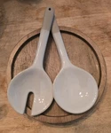 Hearth & Hand By Magnolia Salad Servers Set Ceramic. Fixed Price $18.00.