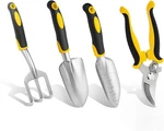 Frutpunch 4PC Garden Tools Set Aluminum Rust Proof Non Slip Handle. Fixed Price $21.90.
