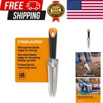 Fiskars Steel Knife, Multi-purpose Weed Puller Gardening Tool For Plantin. Fixed Price $15.96.