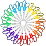 Scissors, Hnncugty 8" All Purpose Bulk Set Of 18-PACK, Sharp Scissor.... Fixed Price $38.21.