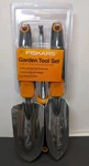Fiskars 3 Pc Adult Gardening Tool Set Trowel, Transplanter, Cultivator - New!. Fixed Price $33.48.