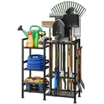 Garden Tool Organizer For Garage Organization, 3 Tier Yard Storage Rack Wit. Fixed Price $60.07.