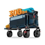 Timber Ridge 47" Collapsible Folding Wagon With Tailgate, 300LBS Heavy Duty.... Fixed Price $118.67.