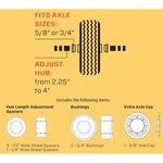 Marathon 20210 Universal Fit Air Filled Hand Truck/utility Tire Dia. In.. Fixed Price $27.88.