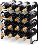 Simple Trending 4-TIER Stackable Wine Rack, Standing Bottles Holder Organizer,. Fixed Price $19.95.