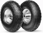 10-INCH Replacement Tire And Wheel 4.10/3.50-4" Inch, Silver. Fixed Price $40.91.