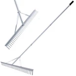 Fumingpal 36 Inch Aluminum Landscape Rake, Garden Heavy Duty Rakes For .... Fixed Price $60.87.
