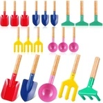 15 Pcs Children Beach Sand Toys Gardening Tools Set Metal Including Shovel, R.... Fixed Price $39.55.