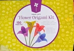 Pinwheel Crafts Flower Origami Kit 150 Piece Folding Paper Set. Fixed Price $13.20.