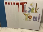 Rsvp Greeting Cards New W/envelopes Lot 6 "thank You' **best Deal Yet*. Fixed Price $6.00.
