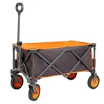 Portal Collapsible Wagon, Foldable Beach Cart, All Terrain, 225LBS - Grey. Fixed Price $62.66.
