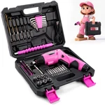 Urasisto 55-PIECE Real Tool Set, Cordless Drill Kit For Children With In.... Fixed Price $45.41.