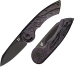 Fox Radius Lock Folding Knife 2.88" M390 Steel Blade Purple Fat Carbon Handle. Fixed Price $361.29.