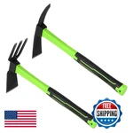 Naukii 2PCS Pick Axes For Digging And No Installation Required Garden Hoe Cu. Fixed Price $43.99.