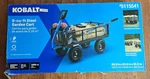 Kobalt 6-CU Ft Steel Yard Cart Garden Utility Wagon Camping Lawn Dump Heavy Duty. Fixed Price $175.00.