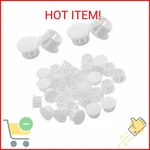 Qjaiune 1/2 Inch 13MM Hole Caps White Plastic Plugs, Flush Mount. Fixed Price $8.63.