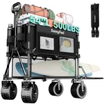 Sunnyfeel Double Decker Folding Wagon - Model WGOS0003 500LBS Capacity. Fixed Price $259.99.