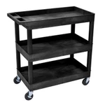 Luxor EC111-B Three Shelf Utility Cart. Fixed Price $156.31.