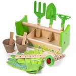 Bigjigs Toys, Gardening Caddy, Wooden Tools, Outdoor Ga.... Fixed Price $57.39.