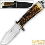 White Deer Apprentice 9.75IN Knife 440 Stainless Steel Sim-stag Handle. Fixed Price $23.70.