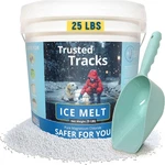 Ice Melt, Pet Safe 25 Lbs Premium Snow Melter, Pure Magnesium Chloride,. Fixed Price $119.53.