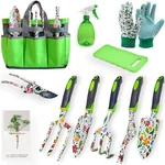 Gardening Tool Set, 11 Pieces Gifts For Women, Aluminium Alloy. Fixed Price $116.96.