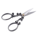 Bihrtc European Vintage Stainless Steel Sewing Scissors Diy Tools Cloud Patte.... Fixed Price $14.57.