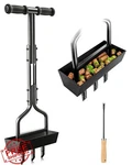 Vanpein Lawn Aerator Tool With Soil Core Tray 38" Manual Grass Plug. Fixed Price $68.99.