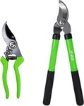 Yiad Garden Shears Set-heavy Duty Branch Cutter,pruning Loppers For Tr.... Fixed Price $34.84.