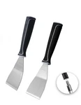 Rollingdog 2PC 3 Inch Pole Scraper Stainless Steel Bent Blade With Anti-sli.... Fixed Price $27.81.