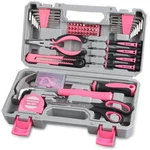 Winner 150-PIECE Pink Color All-purpose Household Kit Toolbox Storage.... Fixed Price $33.06.