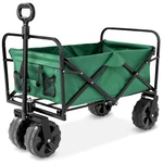 Best Choice Products Utility Cart 360-DEGREE Wheels Adjustable Handle 36IN. Fixed Price $69.99.