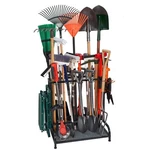Garden Organizer, Yard Rack Holds 55 Long-handled Tools/rakes/broo.... Fixed Price $93.42.