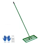 Vevor Lawn Leveling Rake 30"X10" Tool With 78" Steel Extended Handle. Fixed Price $42.99.