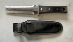 Craftsmen Soil Knife W/ Leather Sheath Garden Tool Preowned X11 40106. Fixed Price $34.99.