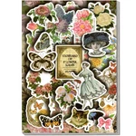 Kattone 418 Pcs Washi Stickers & Scrapbook Paper, 40 Sheets 01-GARDEN. Fixed Price $19.99.