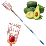 Manxrkui Fruit Picker Tool 10 Ft Long, Extendable Pole With Basket. Fixed Price $50.56.