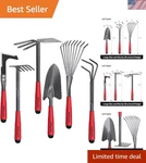 Flora Guard 6-PIECE Heavy-duty Garden Tool Set Ideal Gift For Lovers. Fixed Price $59.99.